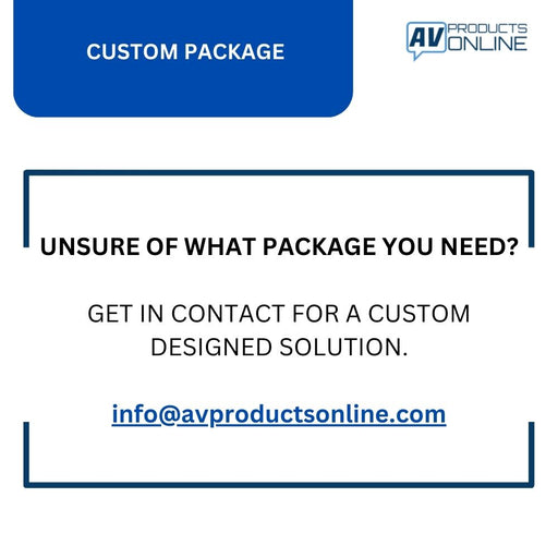 Custom Designed AV Solution